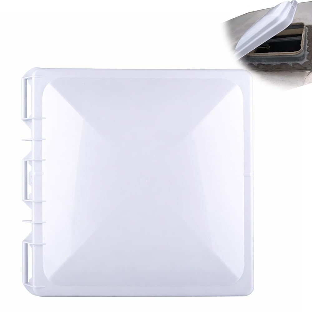 White 13" x 13" RV Roof Vent Cover Replacement P517330
