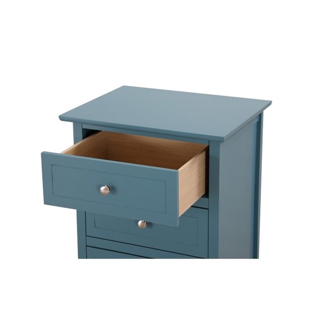 Set of 2 Engineered Wood 3-Drawer Nightstands Y5840