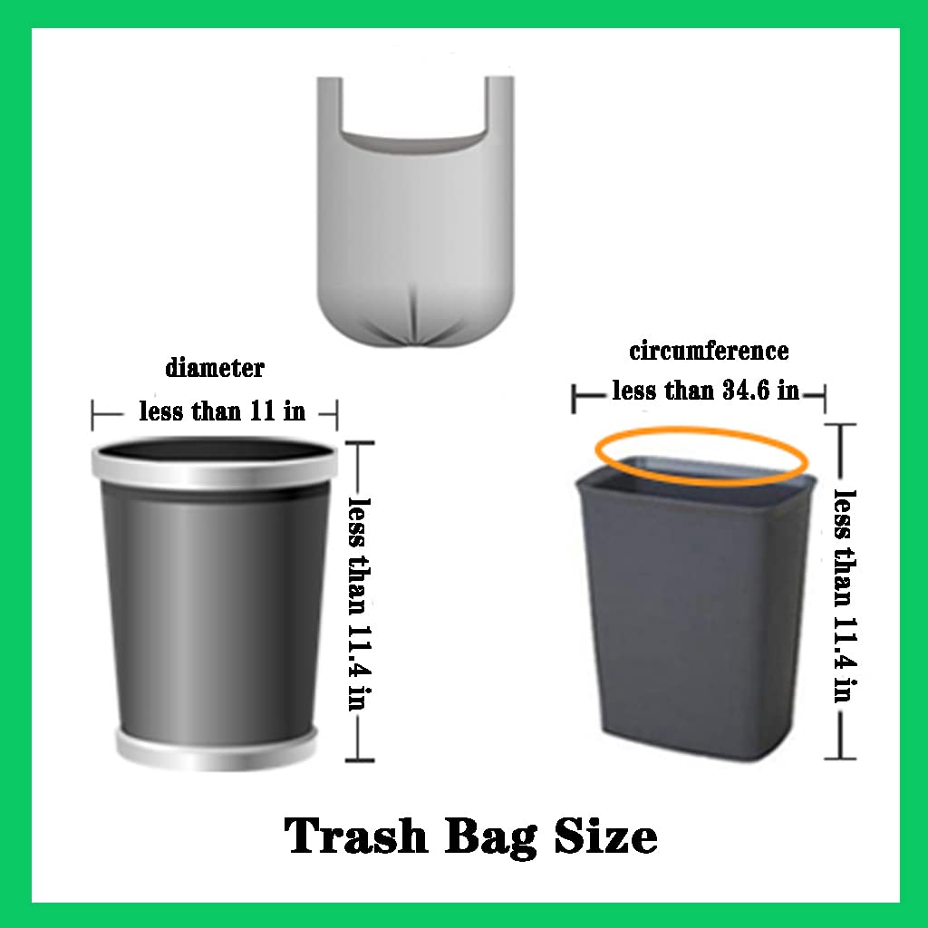 4 Gallon Trash Bags with Handle W122