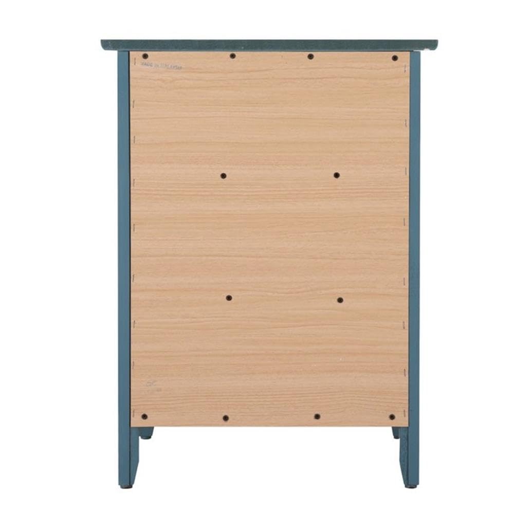 Set of 2 Engineered Wood 3-Drawer Nightstands Y5840