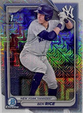 2024 Bowman Chrome Ben Rice Mega Box Mojo Refractor MLB Baseball Trading RC Rookie Card #BCP186 A87428