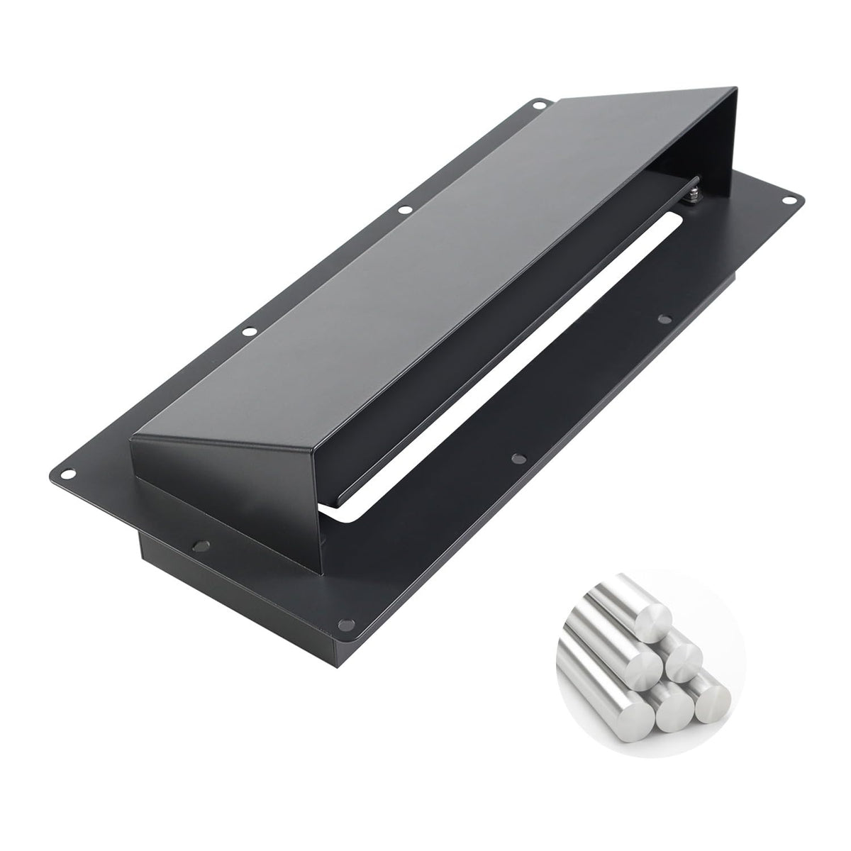 Metal RV Range Hood Vent Cover Replacement (10-1/4") Q415