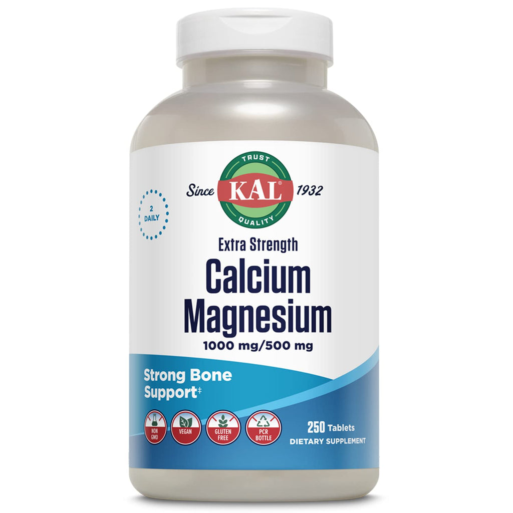 Calcium Magnesium Supplement 250 Tablets Z7700