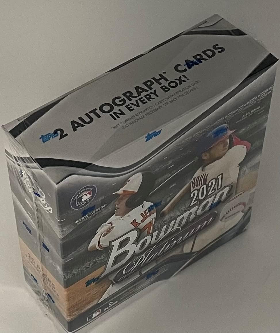 2021 Bowman Platinum MLB Baseball Card Mega Box D8786
