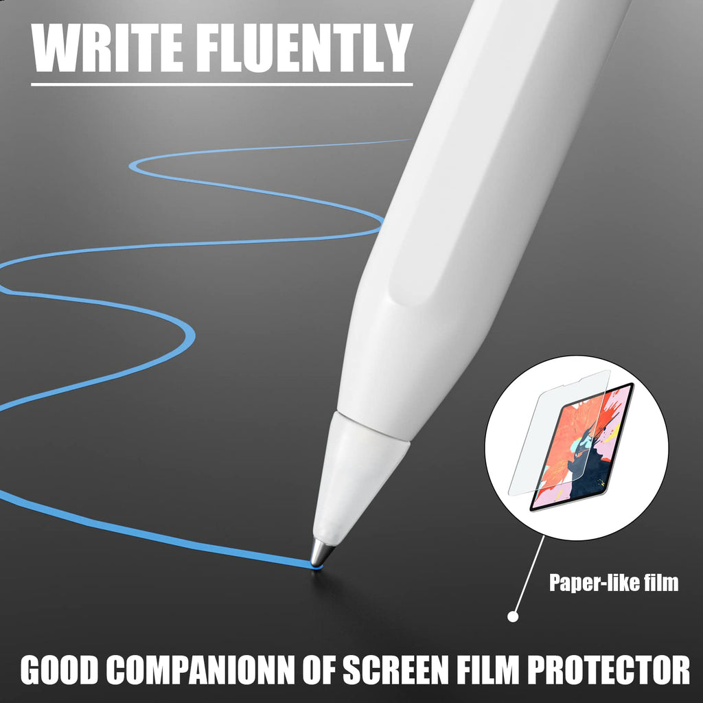 Fine Point Pencil Tips for Apple Pencil 1st 2nd Generation USB-C, White E546008