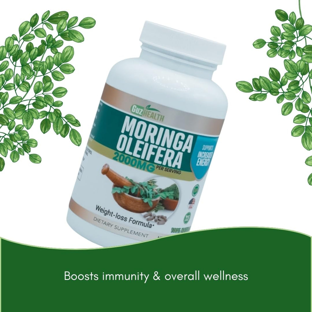 Moringa Oleifera 2000mg Capsules 120 Count J54128