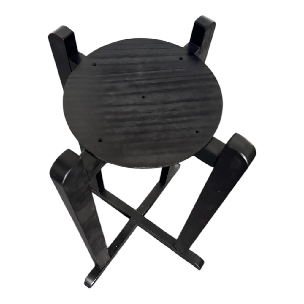 27" Black Wood Floor Stand for Water Dispenser W8157