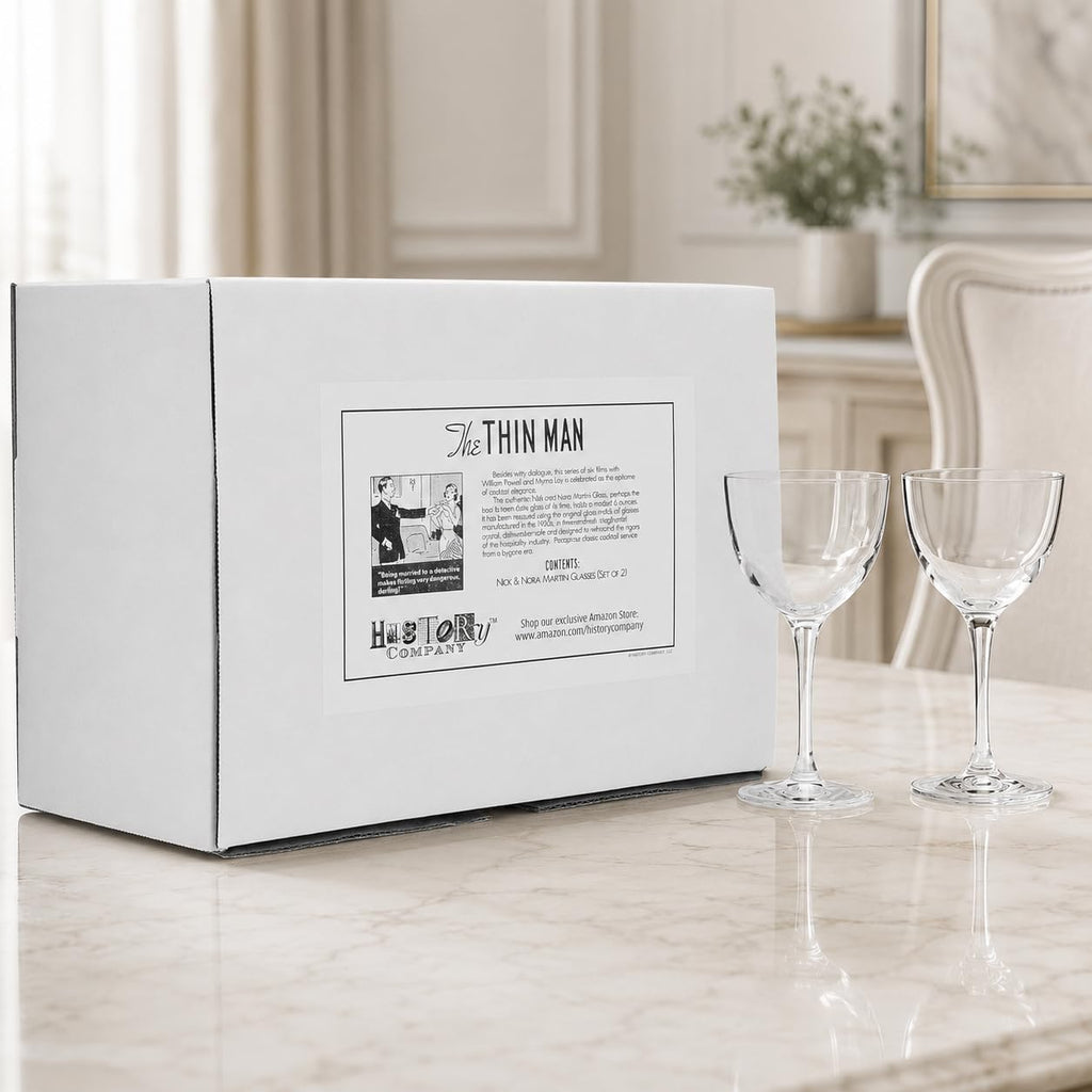 Crystal Coupette-Style Glass 2-Piece Set O4718