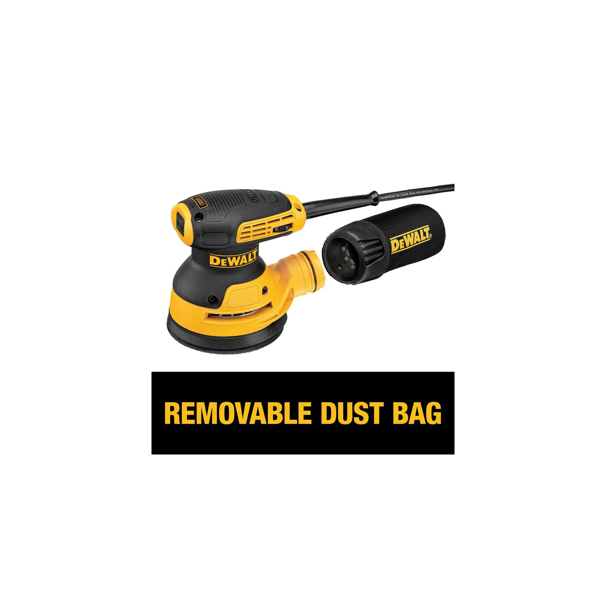 Corded Electric Variable Speed 5-Inch Random Orbit Sander Q86803