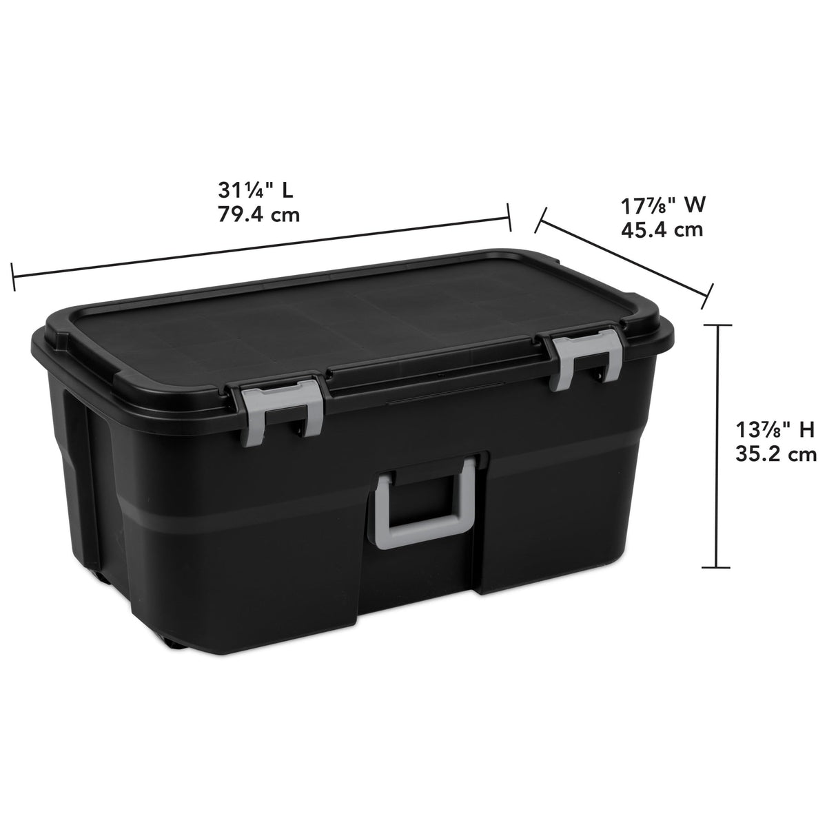 22 Gallon Wheeled Storage Trunk Z2846