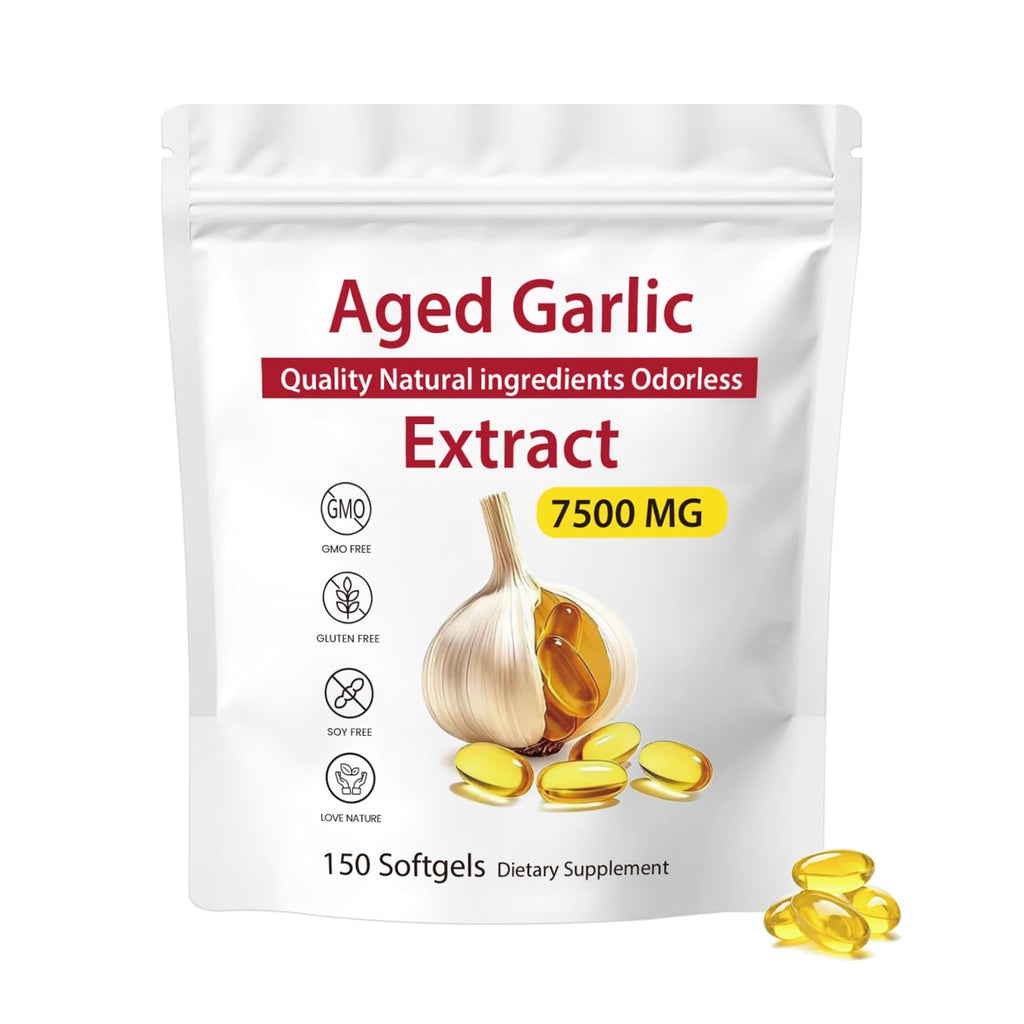 Odorless Aged Garlic Extract 7500mg Softgels G323164