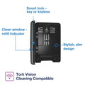 Black Multifold Hand Towel Dispenser with Multifold Hand Towel F826840