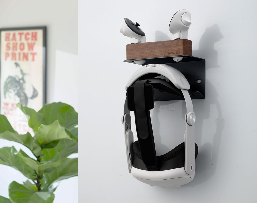 VR Headset Wall Mount Storage Stand Holder Hook J972