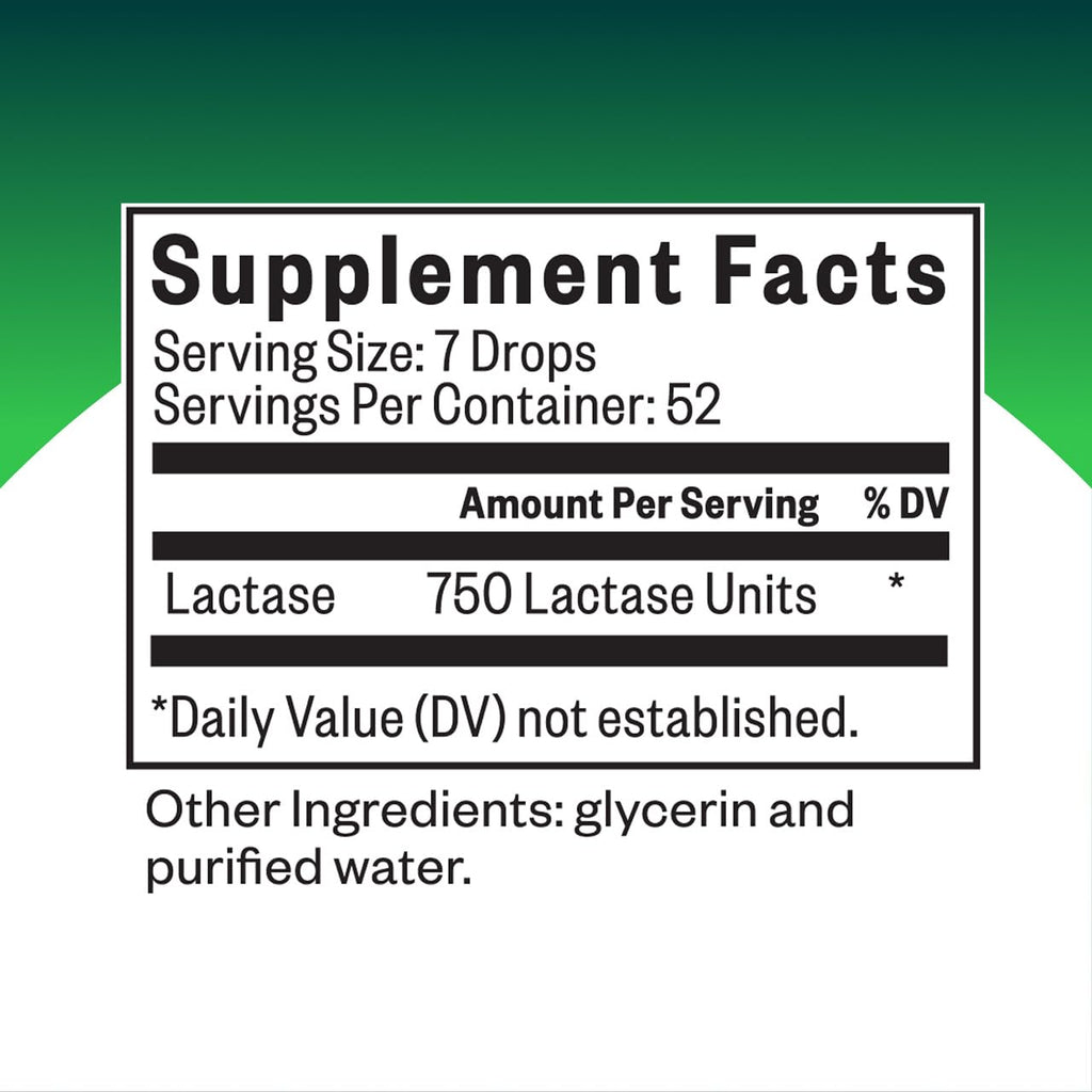 Lactase Drops 0.5 fl oz I956