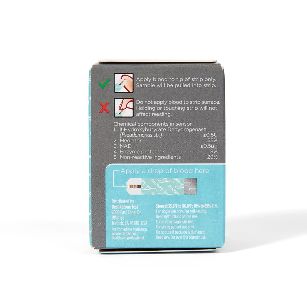 Blood Ketone Test Strips 50ct K159414