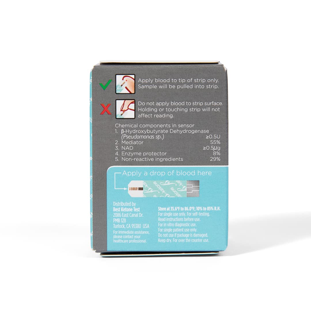 Blood Ketone Test Strips 50ct K159414