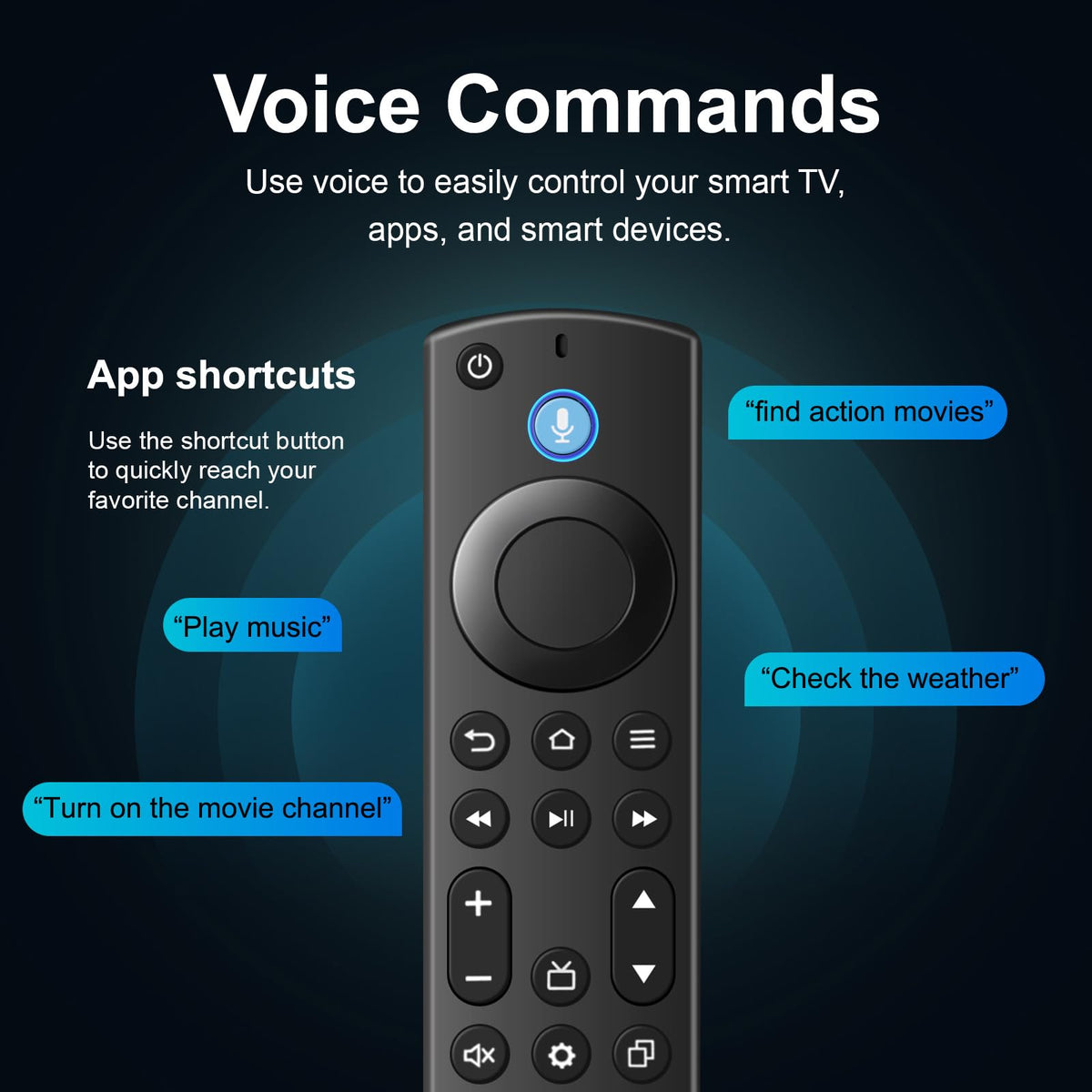 Replacement TV Remote D85930