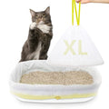 24 Pack Jumbo Cat Litter Box Liners with Drawstring C914