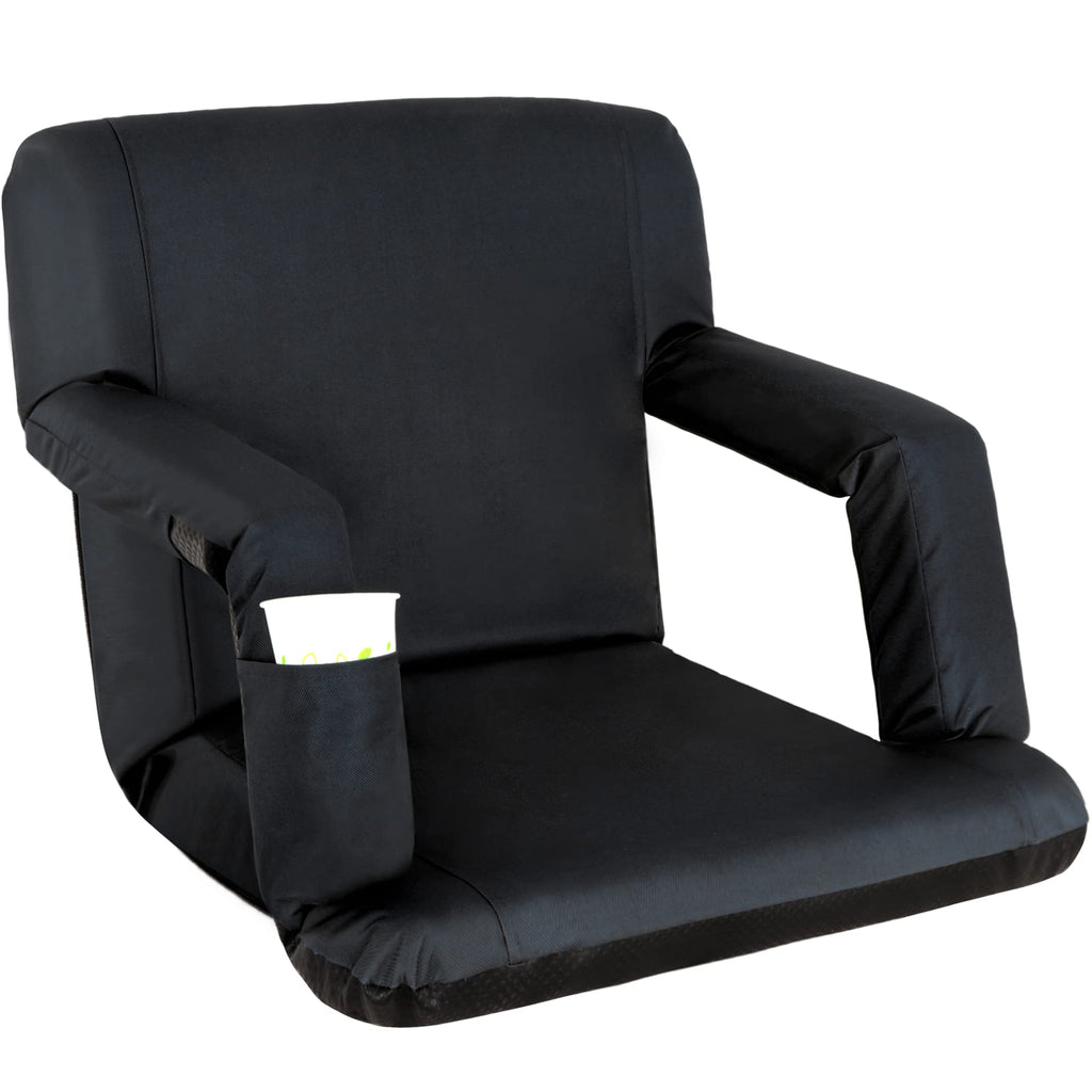 20.5"/25" Wide Padded Stadium Seat with Back Support N763303