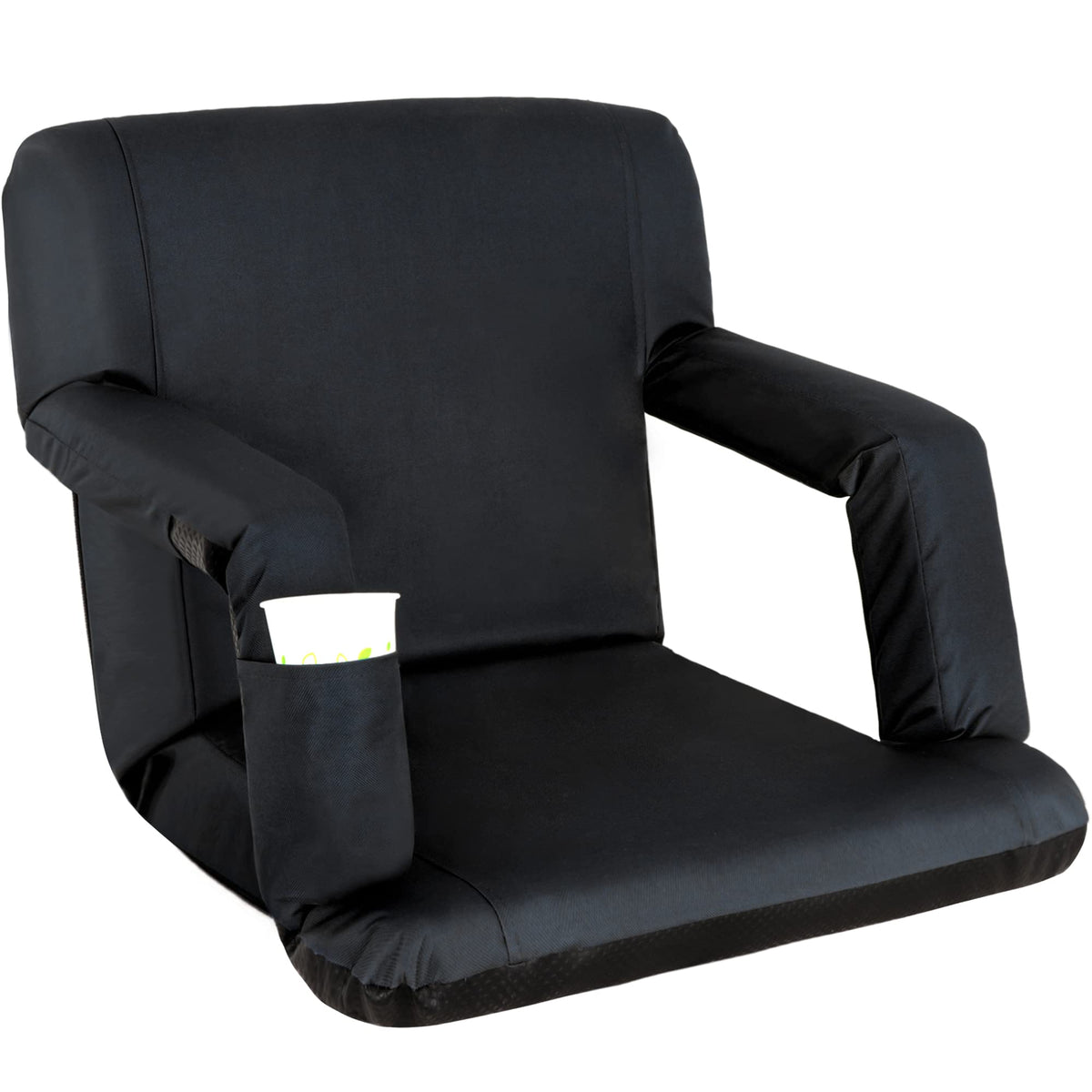 20.5"/25" Wide Padded Stadium Seat with Back Support N763303