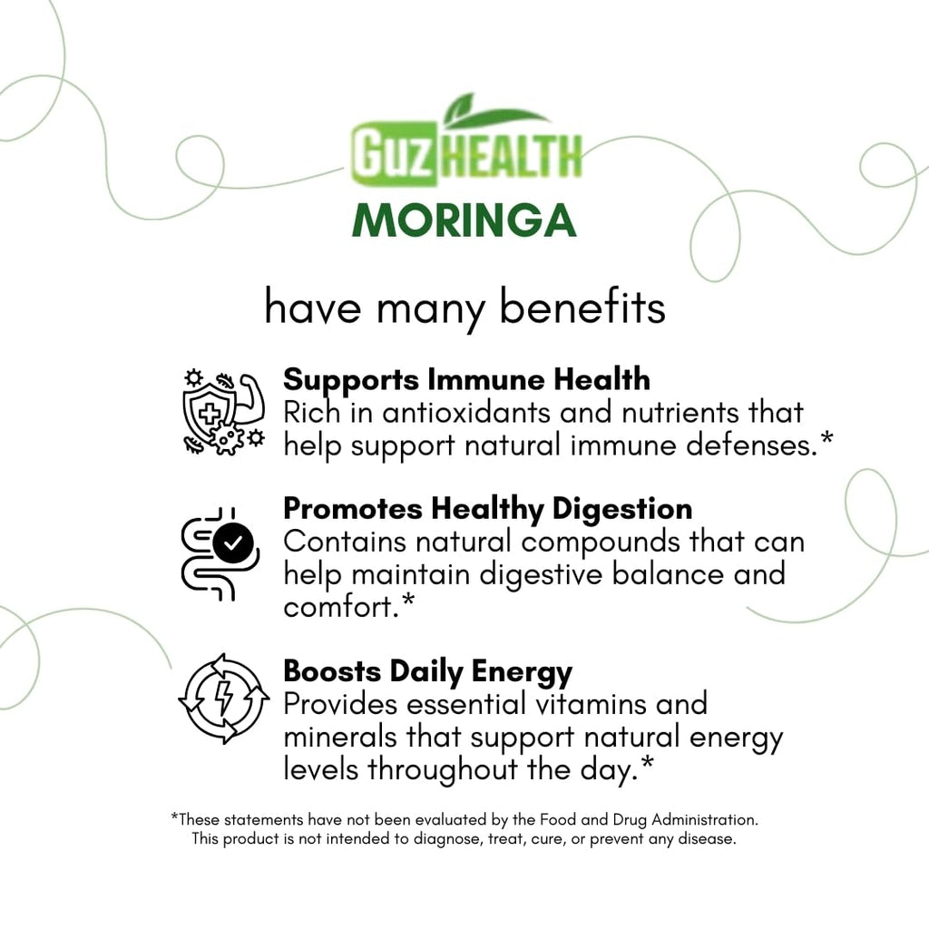 Moringa Oleifera 2000mg Capsules 120 Count J54128