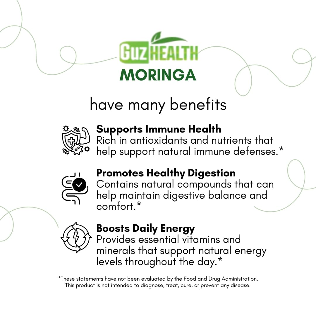 Moringa Oleifera 2000mg Capsules 120 Count J54128