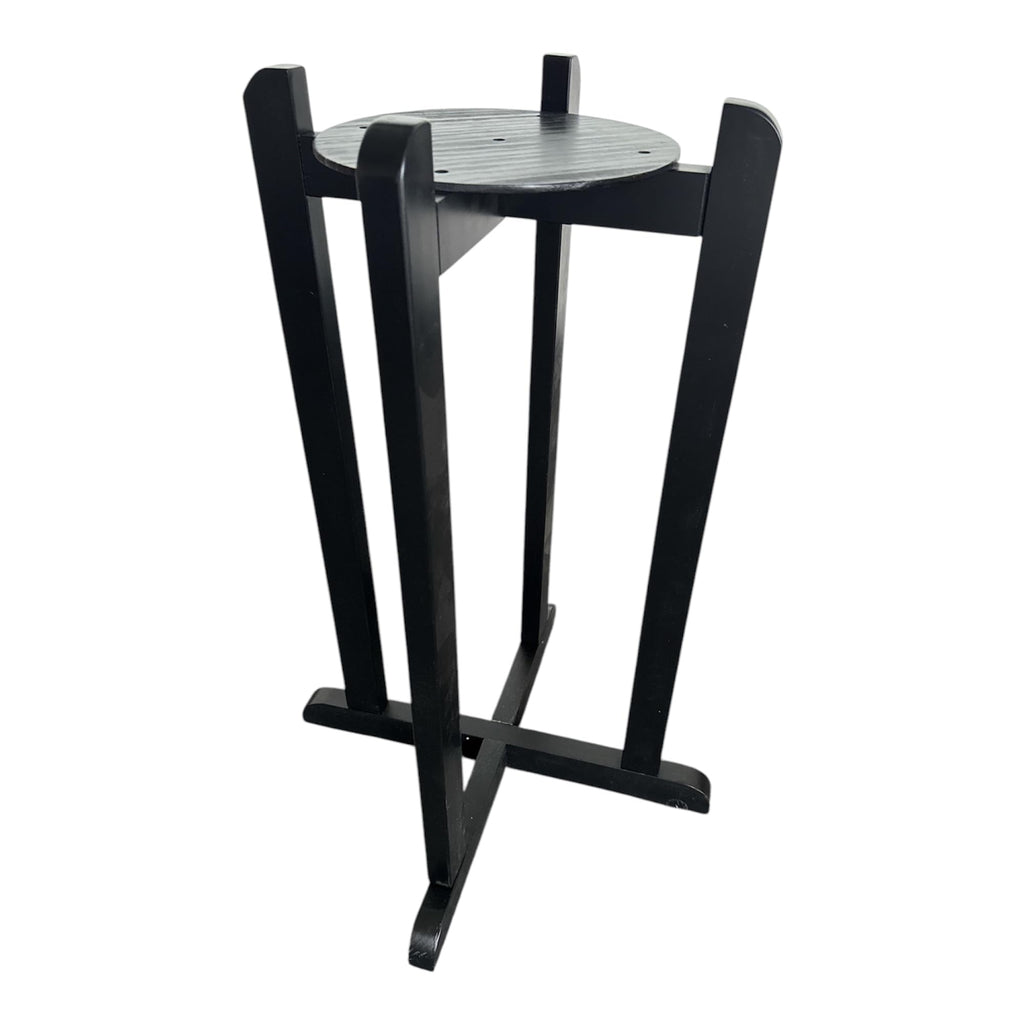 27" Black Wood Floor Stand for Water Dispenser W8157