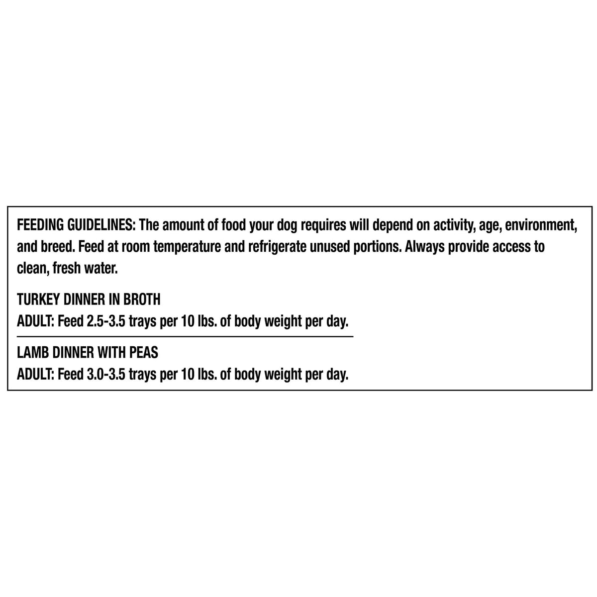 Grain-Free Wet Dog Food Variety Pack, 24 Count, 3.5 oz Trays W912991