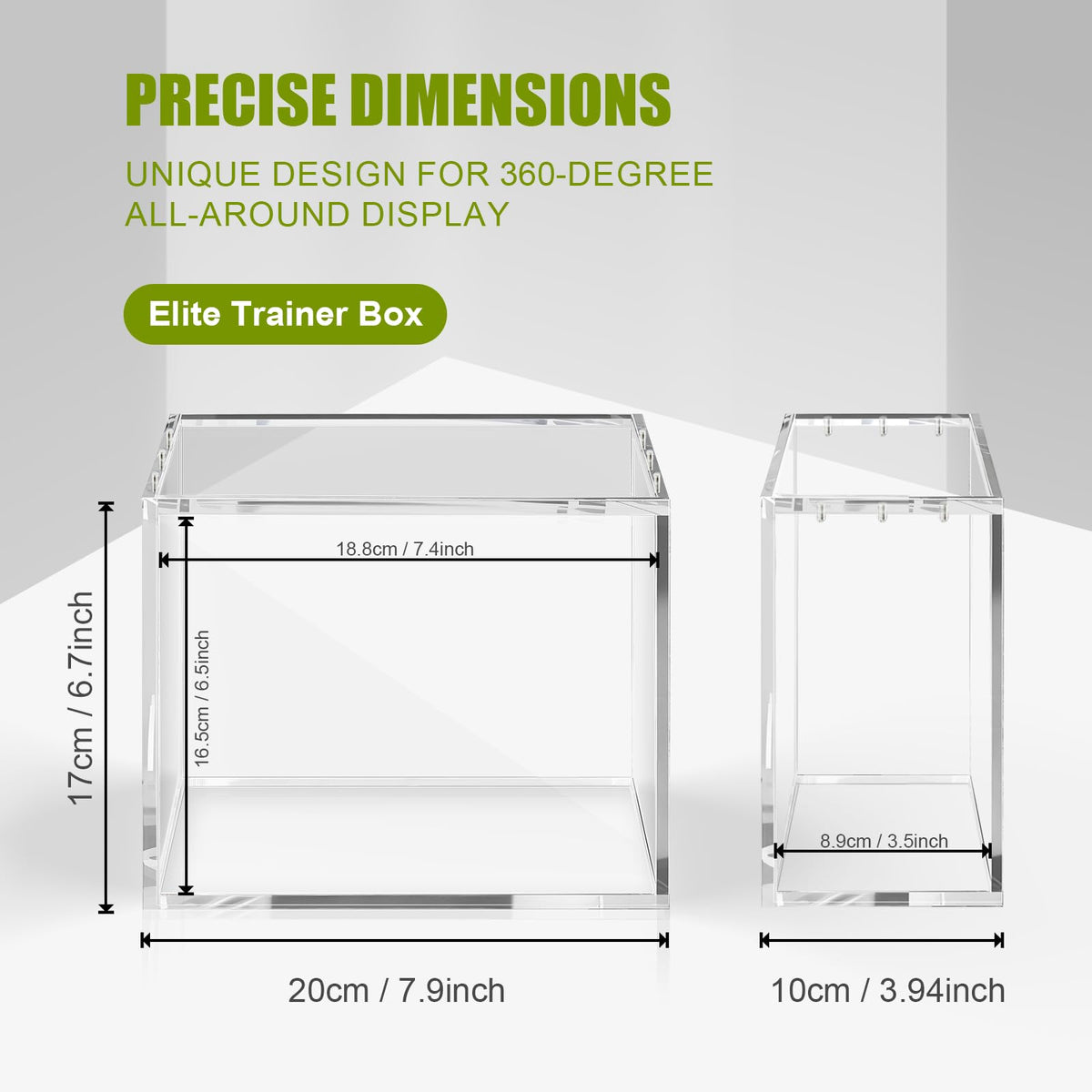 Acrylic Display Case 3 Pack C95748