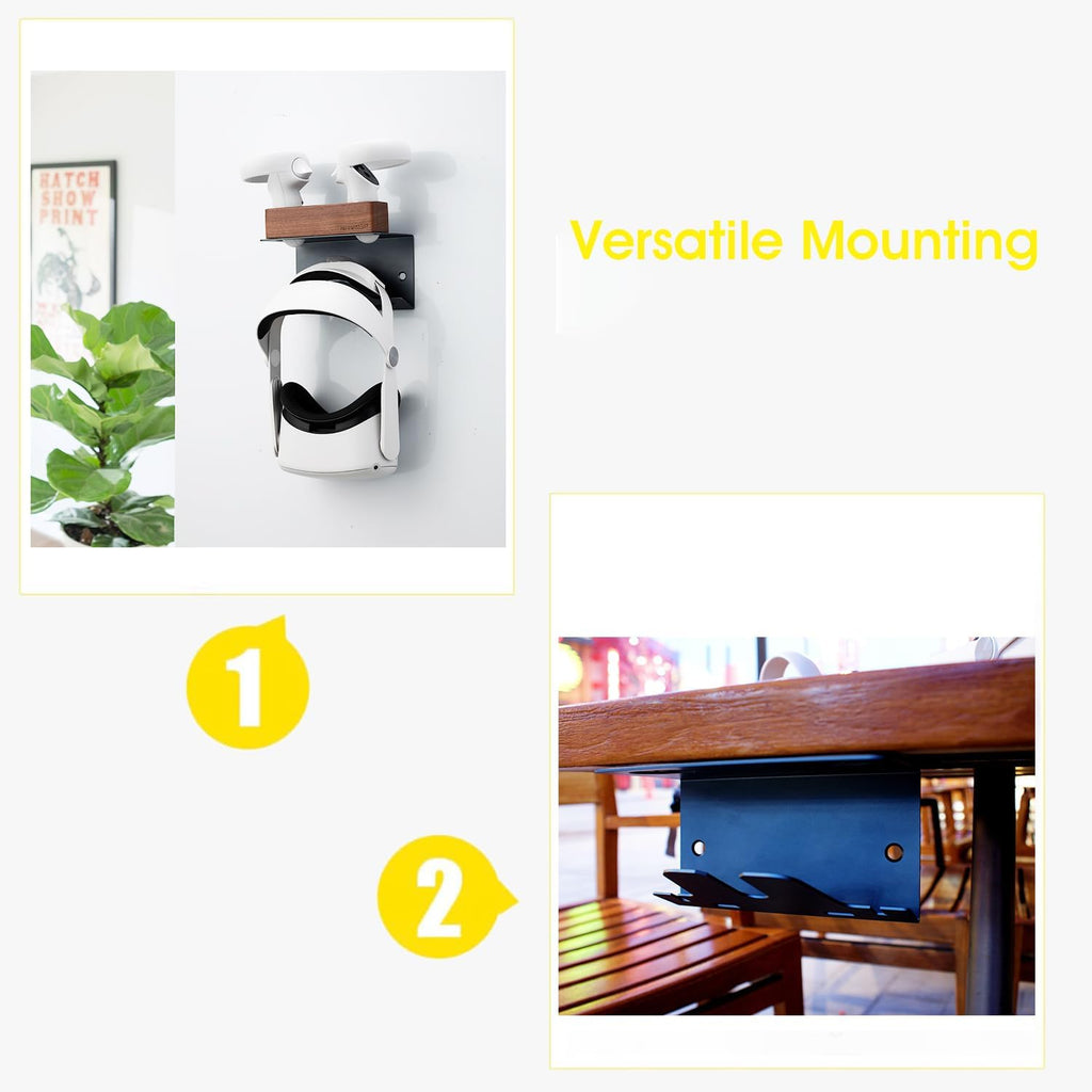 VR Headset Wall Mount Storage Stand Holder Hook J972