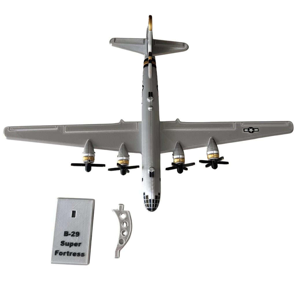 B-29 Super Fortress Model Plane Kit with Stand J54690