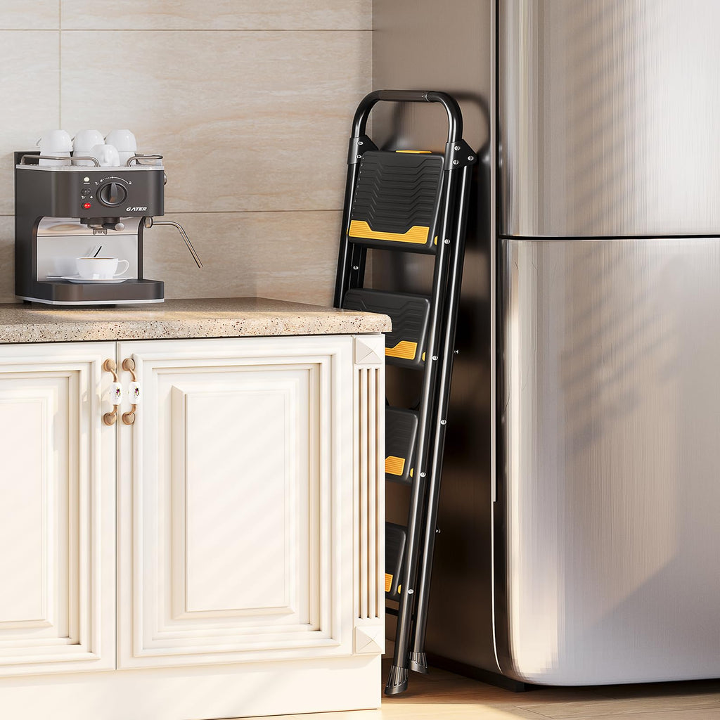 4 Step Ladder Black J389
