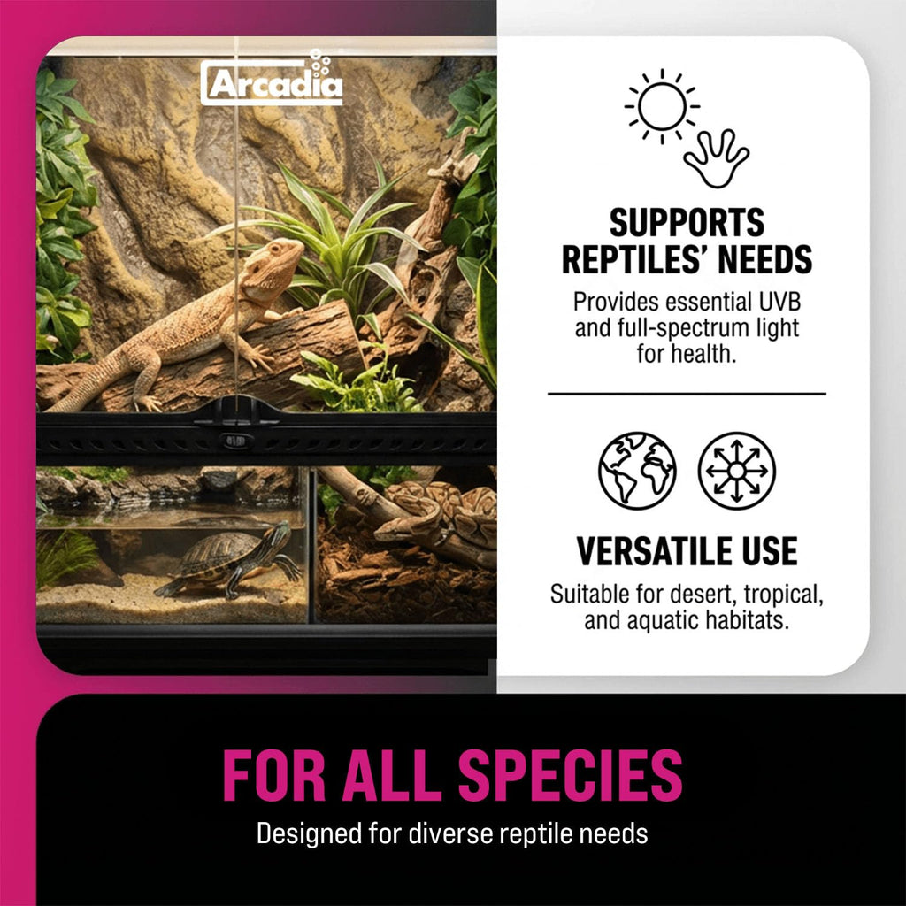 24" 24 Watts 14% UVB Reptile Light Fixture Kit R199105