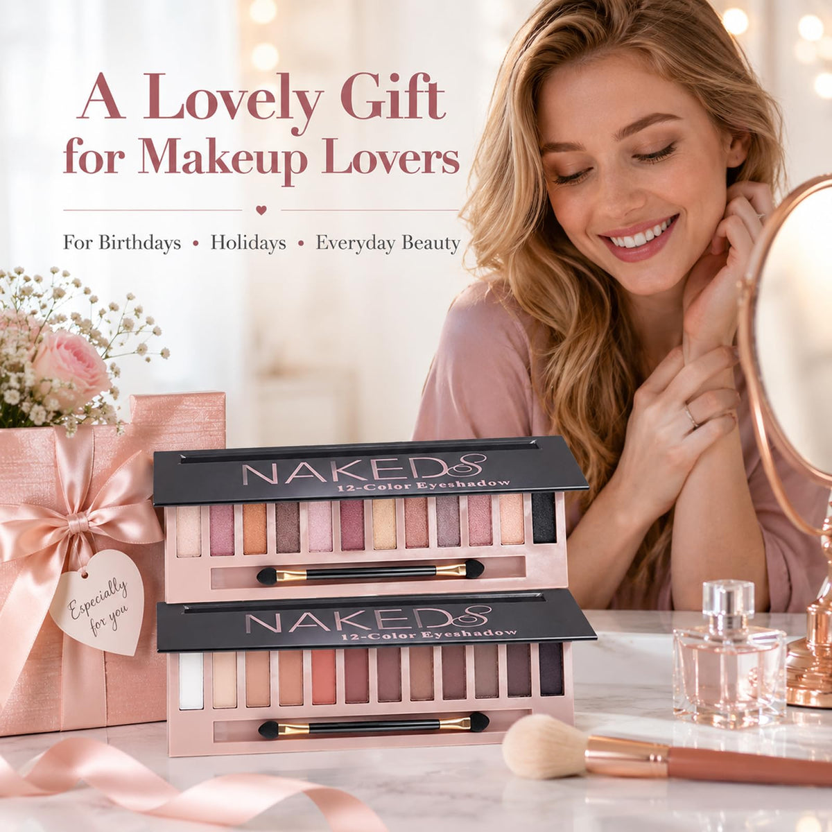 2 Pack Shimmer & Matte Eyeshadow Palette Y787