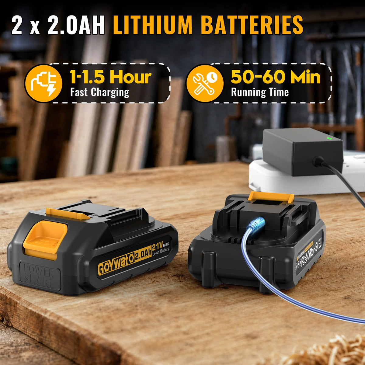 21V Brushless Cordless Drill & Impact Driver Combo Kit X408830