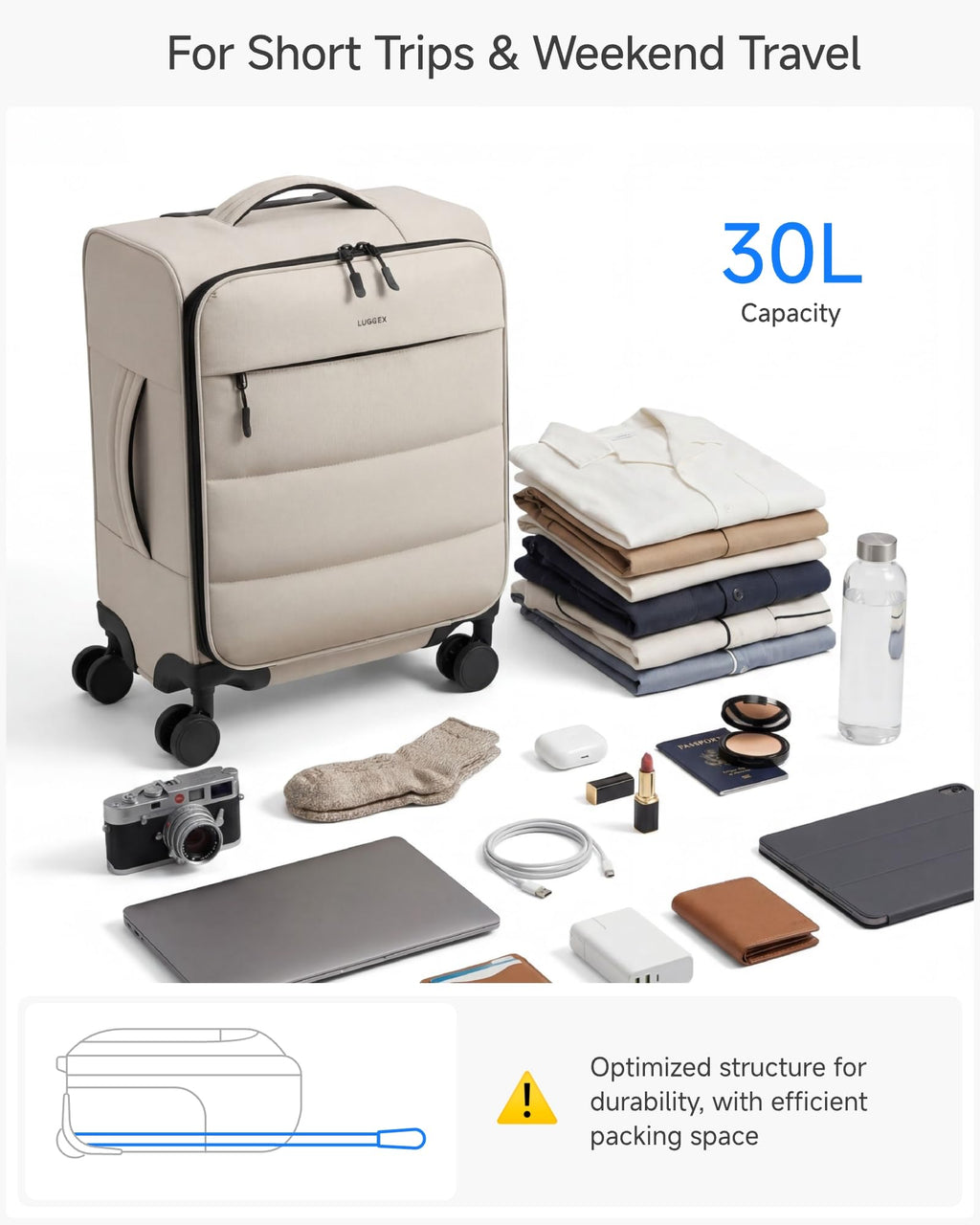 Black Underseat Carry On Bag P1204