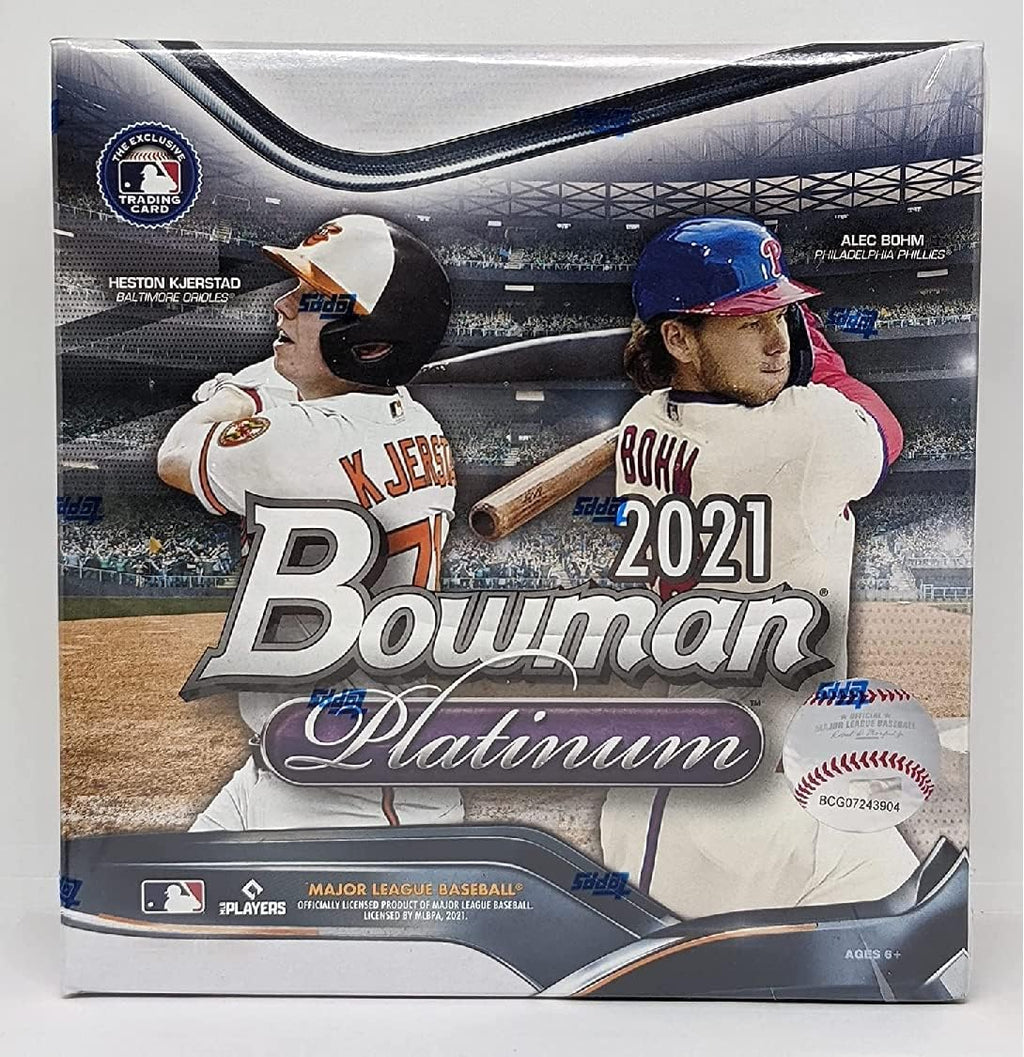 2021 Bowman Platinum MLB Baseball Card Mega Box D8786