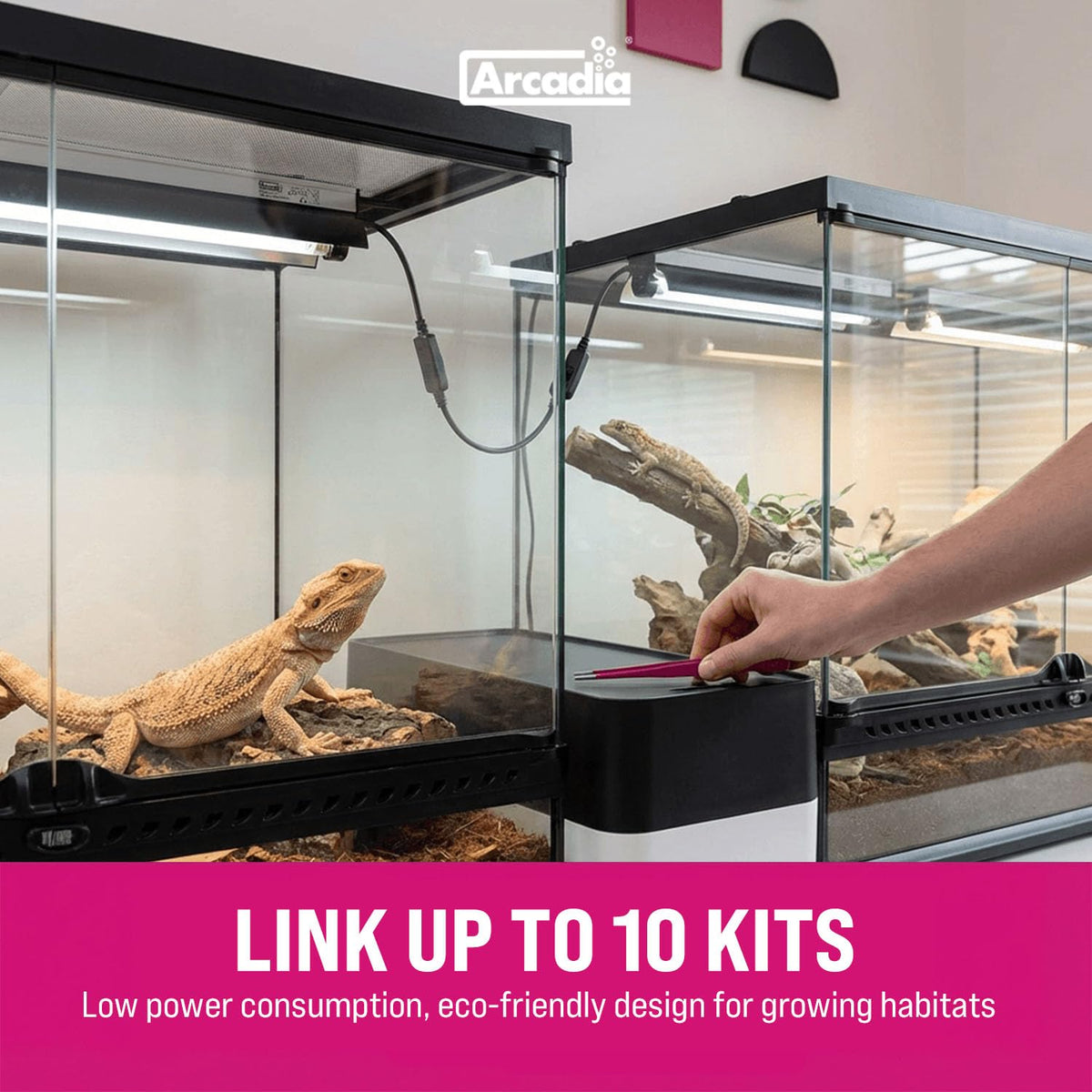 24" 24 Watts 14% UVB Reptile Light Fixture Kit R199105