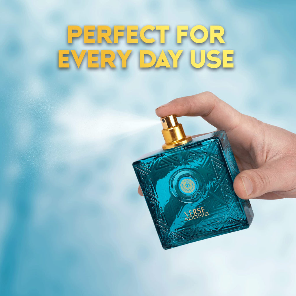 Eau De Parfum for Men 3.4 Fl. Oz. Woody Floral Fruity R8389