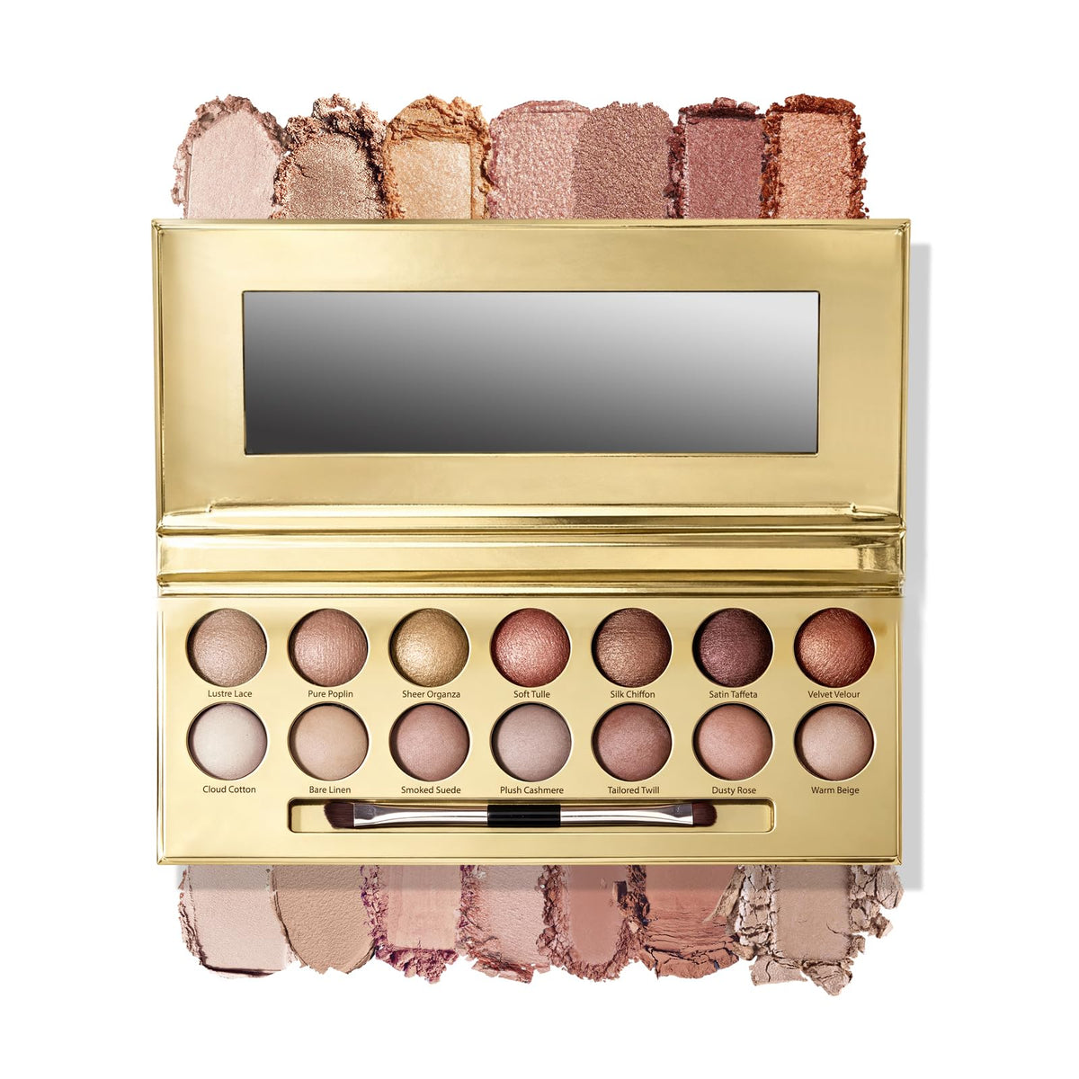 Baked Eyeshadow Palette, Matte & Shimmer Z7010