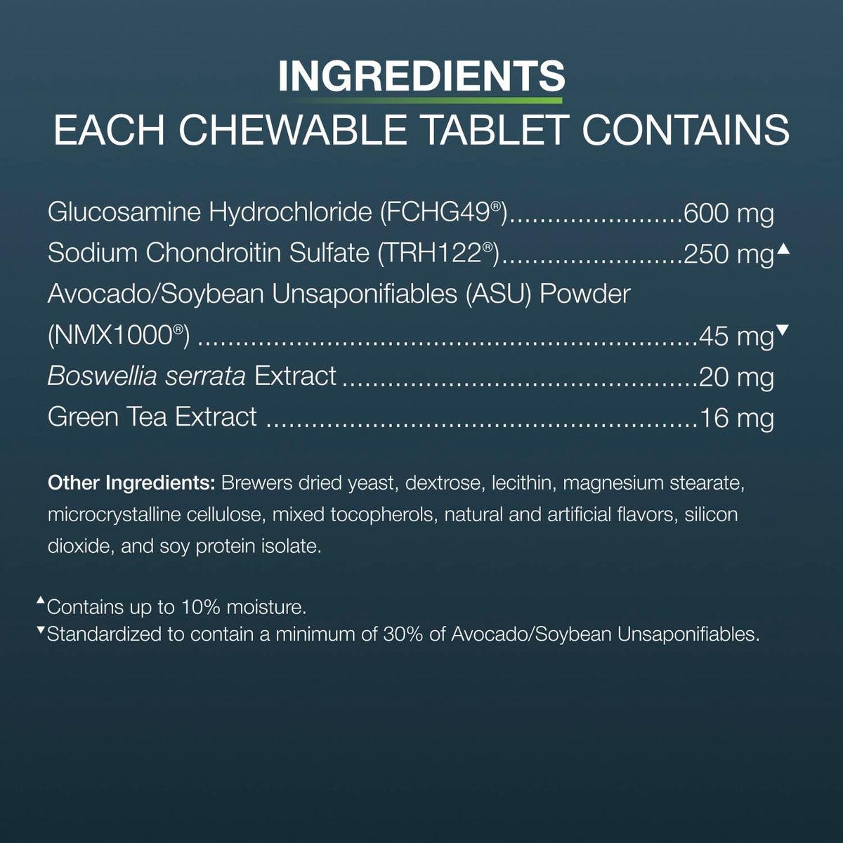 Chewable Tablets Joint Health Supplement for Small to Medium Dogs, 150 Count T892