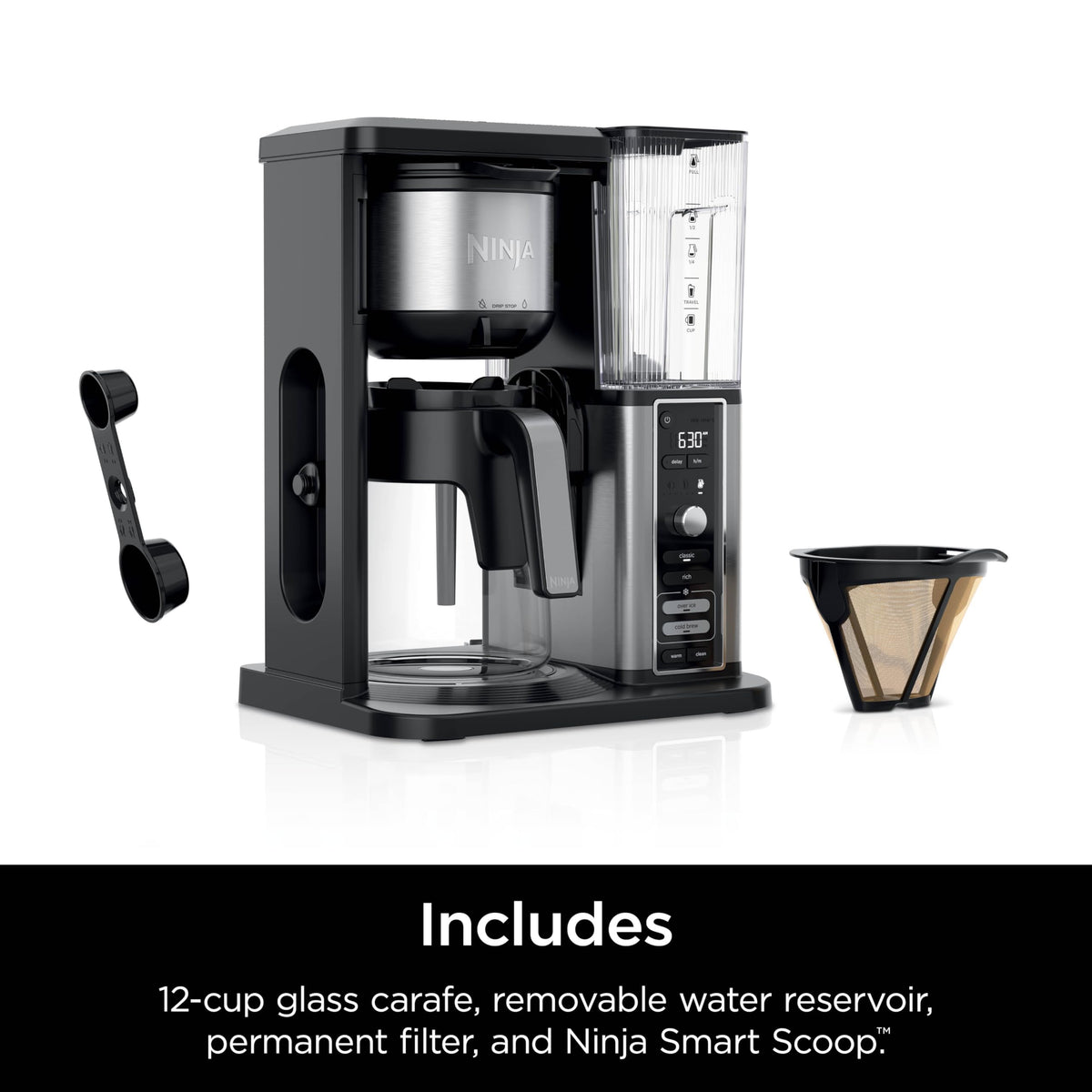 Black Hot & Iced XL Coffee Maker E3514