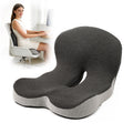 L-Shaped Memory Foam Seat Cushion with Back Support U1589