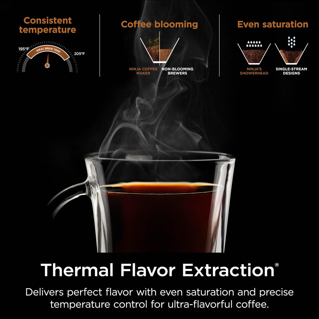 Black Hot & Iced XL Coffee Maker E3514