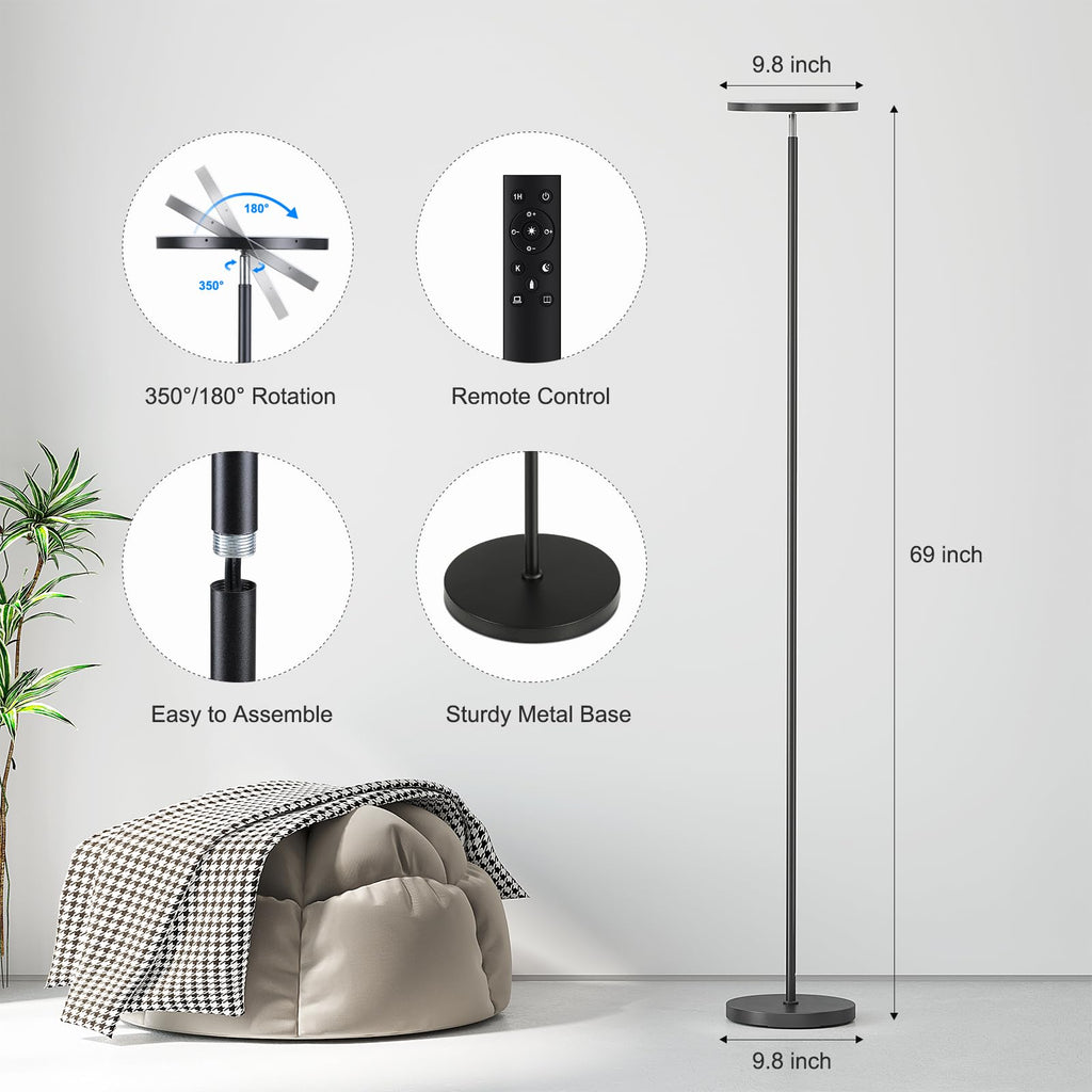 Floor Lamps with Remote Control P161