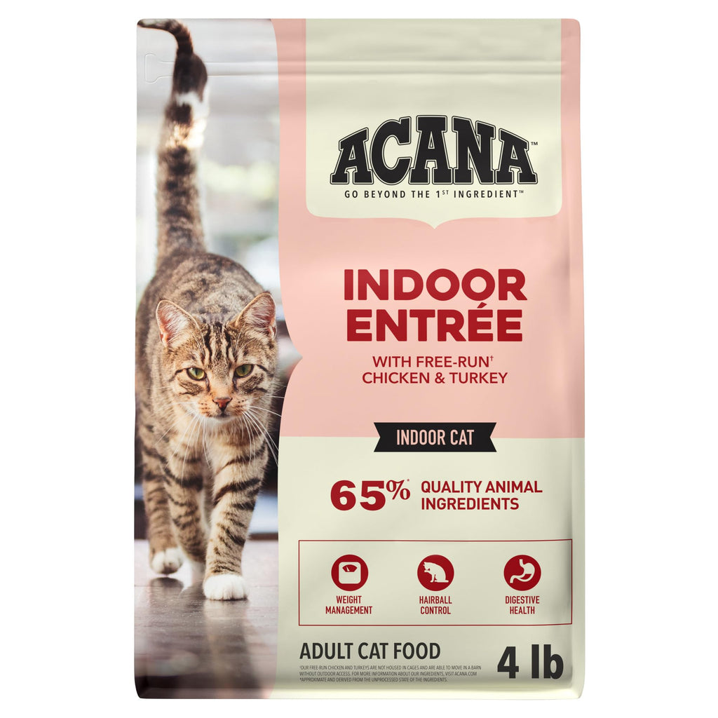 Dry Cat Food Chicken Turkey 4lb Bag T14768