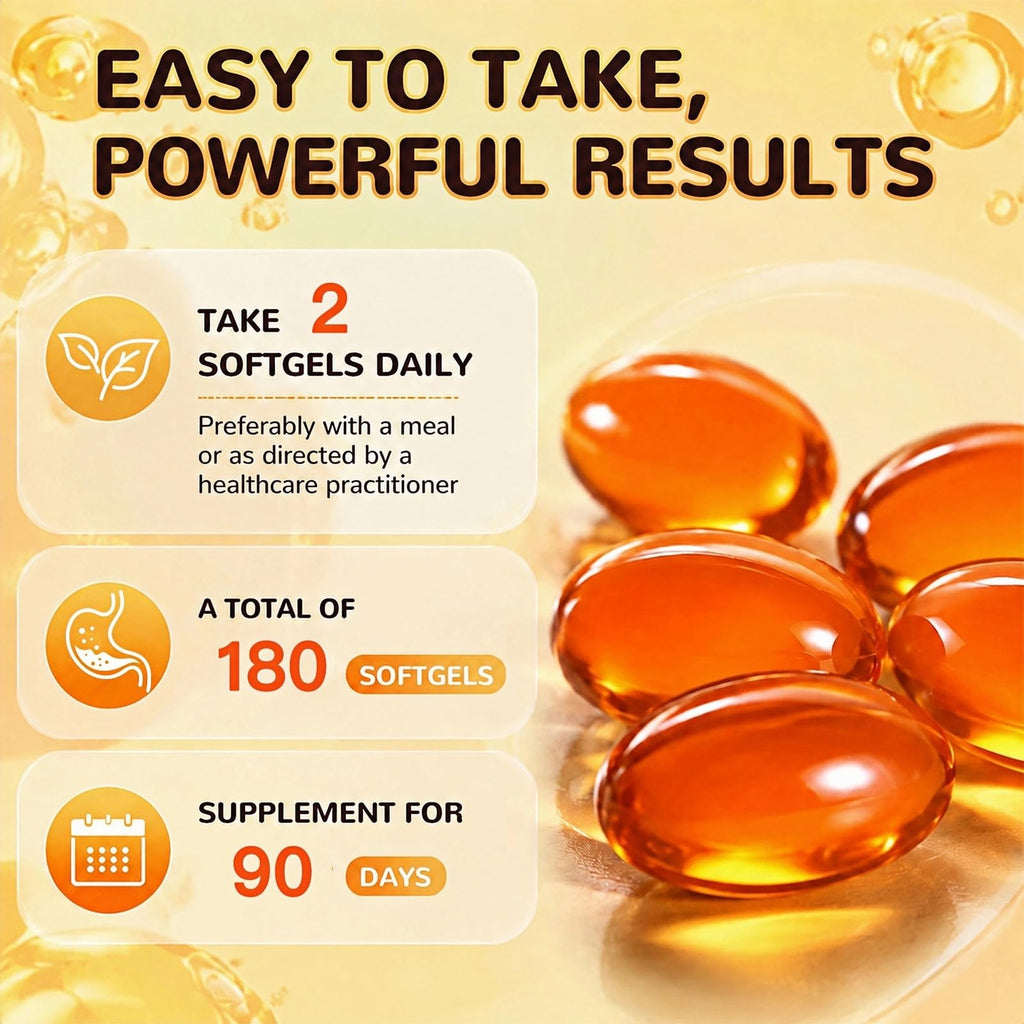 Softgels with CoQ10 Ubiquinol 180 Count I857