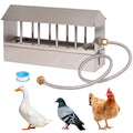 Automatic Stainless Steel Chicken Waterer with Float Valve U9207