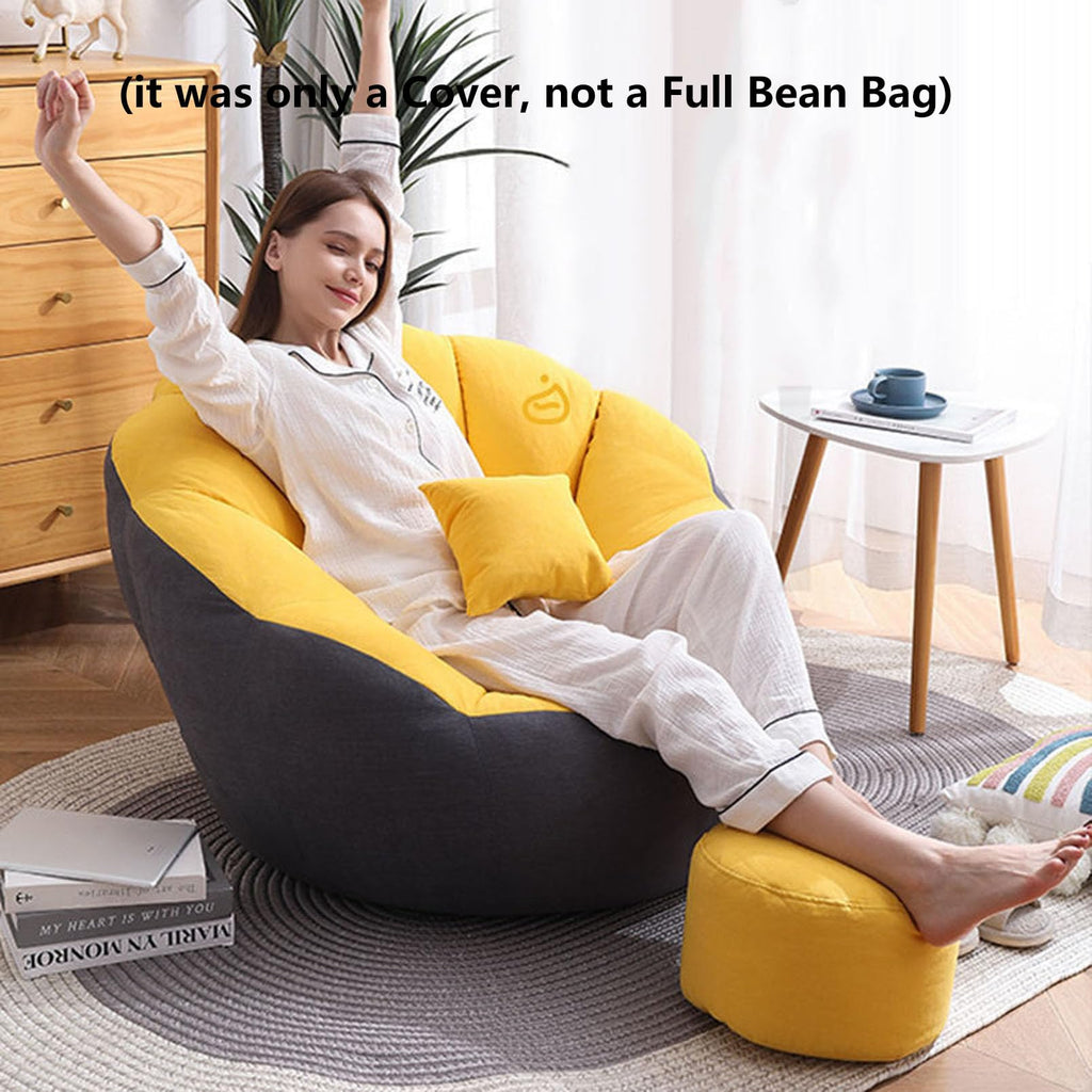 Corduroy Bean Bag Chair Cover W98459