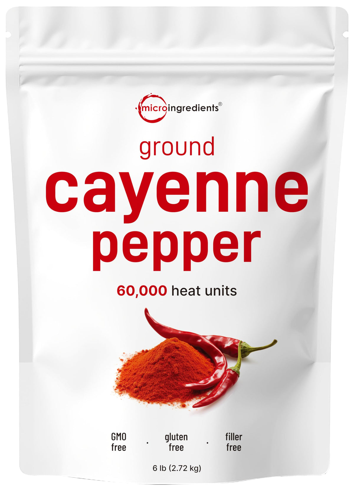 Ground Cayenne Pepper Powder 6lbs 60,000 SHU P96129